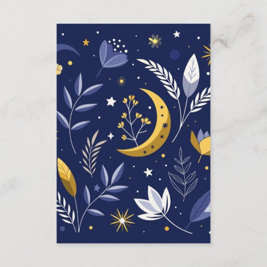 Carte D'accompagnement Célestial (Dos)