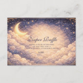 Carte D'accompagnement Celestial Moon Stars Neutral Diapper Raffle (Devant)
