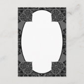 Carte D'accompagnement Céramique noir (Dos)