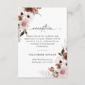 Carte D'accompagnement Cérémonie de Mariage de soie (Devant)