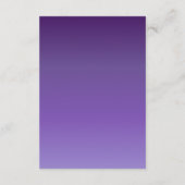 Carte D'accompagnement Cérémonie & Réception Informations sur les lieux - (Dos)