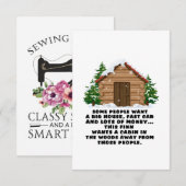 Carte D'accompagnement Certaines Personnes Veulent Une Voiture Rapide Big (Devant / Derrière)