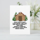 Carte D'accompagnement Certaines Personnes Veulent Une Voiture Rapide Big (Debout devant)