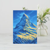 Carte D'accompagnement Cervin vintage (Debout devant)