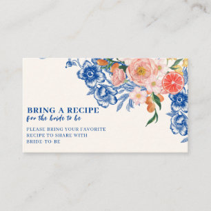 Carte D'accompagnement C'est l'amour douches de mariée florales Partagez 