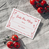 Carte D'accompagnement C'est l'Amour Fête de Mariée Devinez Combien de Ca