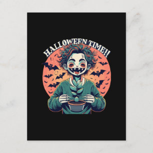 Carte D'accompagnement C'est le temps d'Halloween, mais c'est en fait un
