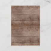 Carte D'accompagnement C'est un Baby shower de laine de Fille Raffle (Dos)