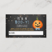 Carte D'accompagnement C'est un boo-y ! Baby shower d'Halloween petit Cit (Devant)