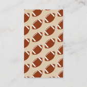 Carte D'accompagnement C'est un garçon ! Baby shower de football Déchets  (Dos)