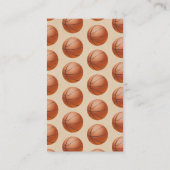 Carte D'accompagnement C'est un garçon ! Demande de Baby shower de basket (Dos)