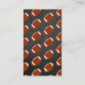 Carte D'accompagnement C'est un garçon ! Demande de Baby shower de footba (Dos)