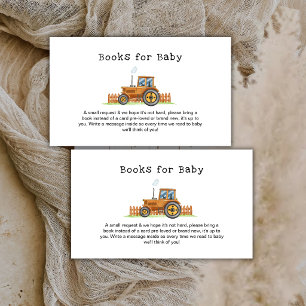 Carte D'accompagnement C'est un garçon par Tractor Books pour Baby Shower