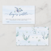 Carte D'accompagnement C'est un garçon sous la mer Déchets Ticket (Devant / Derrière)