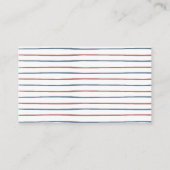 Carte D'accompagnement C'est un petit bonbon d'aquarelle Nautique (Dos)