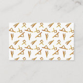 Carte D'accompagnement C'est Un petit Vikings Baby shower de la fête de l (Dos)