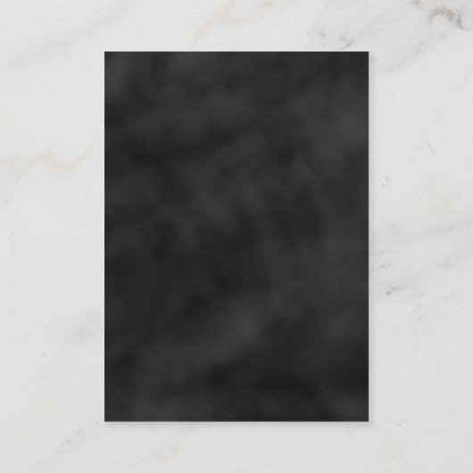 Carte D'accompagnement Chaîne Lights Black Chalkboard Wise well (Dos)