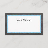 Carte D'accompagnement Chalkboard Elephant Baby Boy Douche Déchets Raffle (Dos)