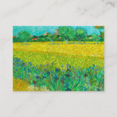 Carte D'accompagnement Champ Van Gogh avec Irises près d'Arles (Devant)