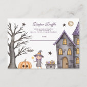 Carte D'accompagnement Charbon de diappeur d'Halloween (Devant)