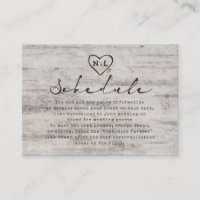 Charrettes sculptées Rustique Birch Mariage Horair
