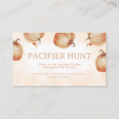 Carte D'accompagnement Chasse Citrouille Automne Pacifique Jeu (Devant)