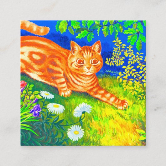 Carte D'accompagnement Chat de nuit (Devant)