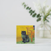 Carte D'accompagnement Chat noir de Van Gogh (Debout devant)