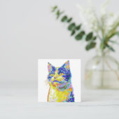 Carte D'accompagnement Chat sous le soleil (Debout devant)