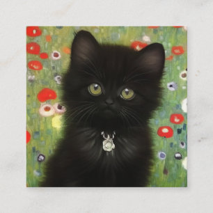 Carte D'accompagnement Chaton de Gustav Klimt