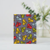 Carte D'accompagnement Chats plus bananes (Debout devant)