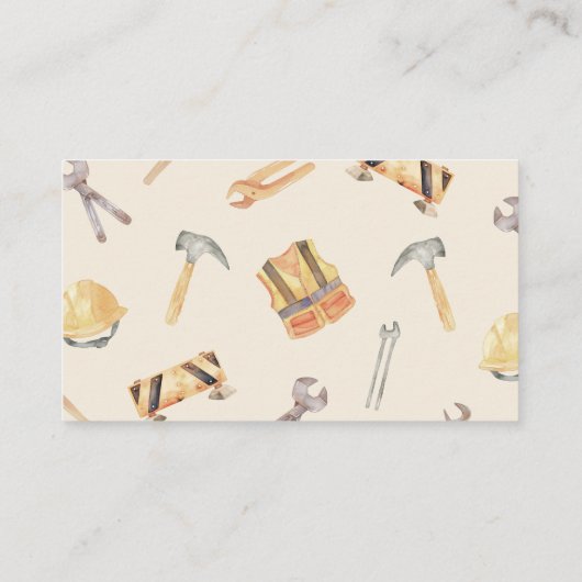 Carte D'accompagnement Chauffage de construction (Dos)