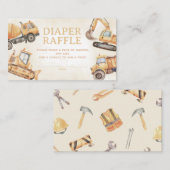 Carte D'accompagnement Chauffage de construction (Devant / Derrière)