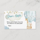 Carte D'accompagnement Chauffage Raffle à air chaud Balloon Animaux (Devant)