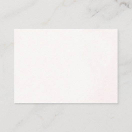 Carte D'accompagnement Chauffeur Rafle Pampas herbe baby shower boho (Dos)