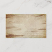 Carte D'accompagnement Chaussures Chapeau en Bois Cactus Merci Bébé Cowbo (Dos)