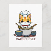 Carte D'accompagnement Chef Ramen (Dos)