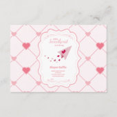 Carte D'accompagnement Chérie branchée Valentine's Day Diapper Raffle (Devant)