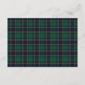 Carte D'accompagnement Cheval-Roche Plaid Baby shower Déchets Raffle (Dos)