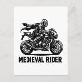 Carte D'accompagnement chevalier médiéval (Dos)