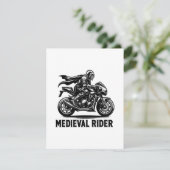 Carte D'accompagnement chevalier médiéval (Debout devant)