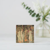 Carte D'accompagnement Chevaliers médiévaux de la Table Ronde (Debout devant)