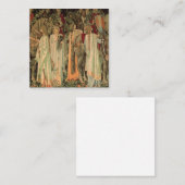 Carte D'accompagnement Chevaliers médiévaux de la Table Ronde (Devant / Derrière)