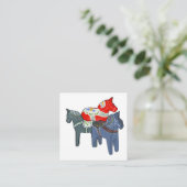 Carte D'accompagnement Chevaux de Dala (Debout devant)