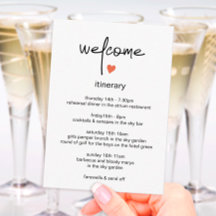 Chic Moderne Mariage Week-End Itinéraire Et Accuei