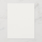 Carte D'accompagnement Chic wedding attire dress code cards (Dos)