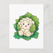Carte D'accompagnement Chou-fleur Kawaii (Dos)