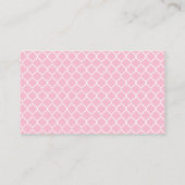 Carte D'accompagnement Chouette Baby shower Déchets Billet Raffle (Dos)