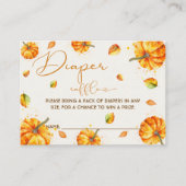 Carte D'accompagnement Chute Baby shower Déchets Raffin (Devant)