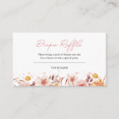 Carte D'accompagnement Chute Baby shower Déchets Raffin (Devant)